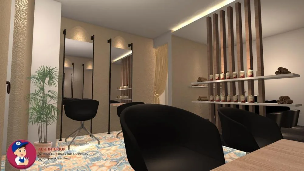 Full room wooden ceiling paneling craftsmanship details