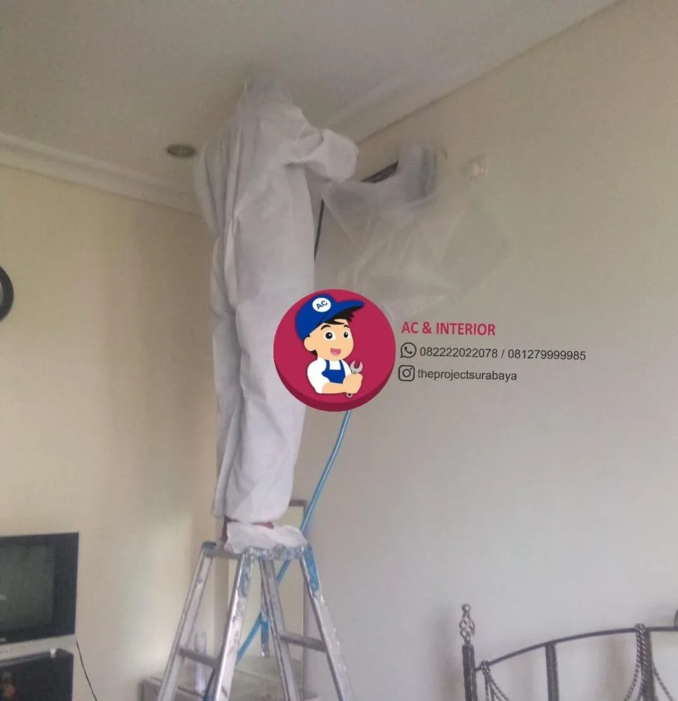 High pressure coil washing of AC condenser outdoor unit